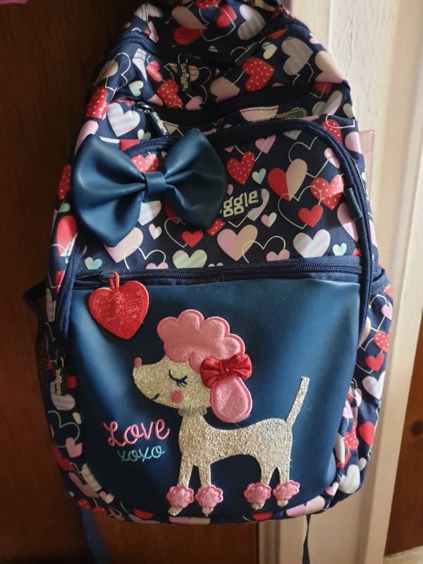 smiggle poodle backpack